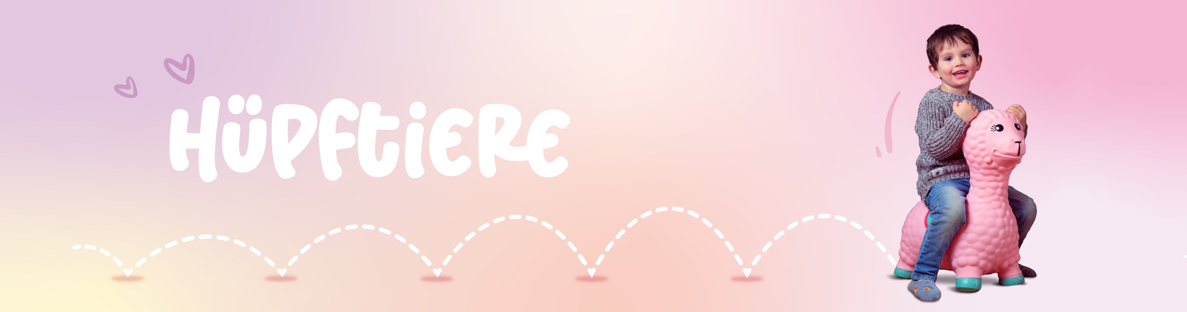Kategorie Banner - Huepftiere