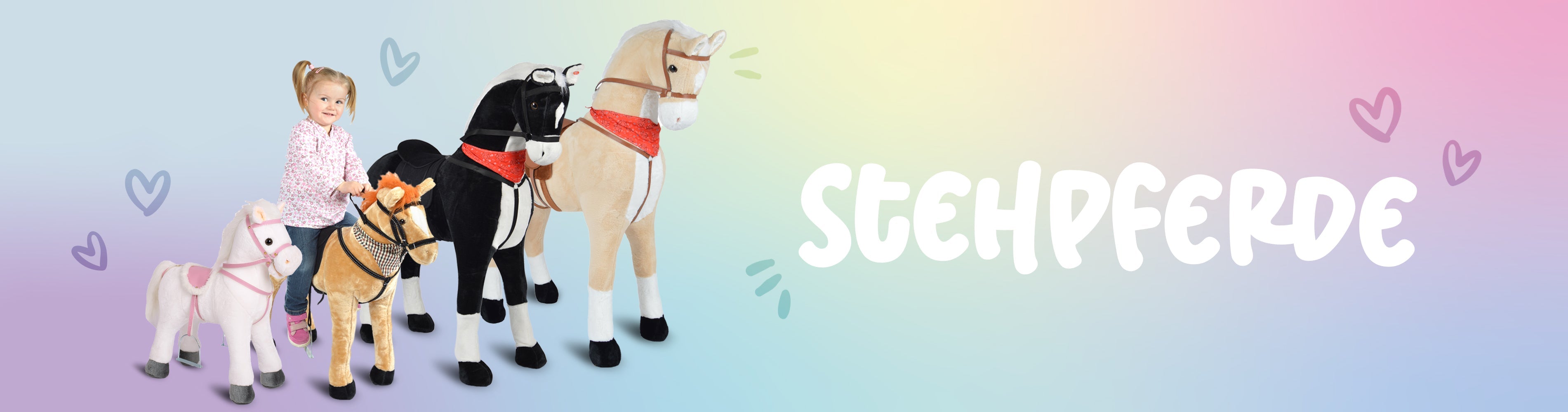 Kategorie Banner - Stehpferde