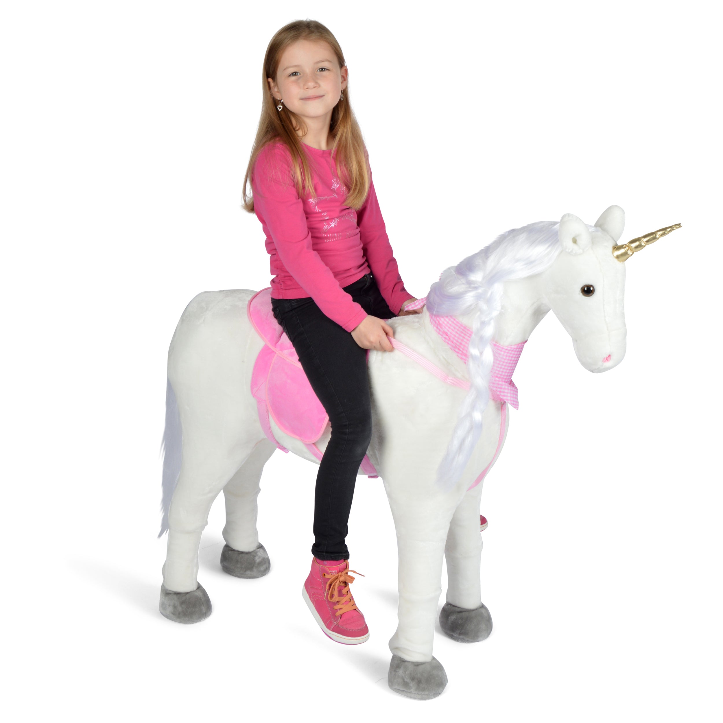 Spielpferd zum Reiten - XXL Stehpferd LISSY 105 cm Lissy