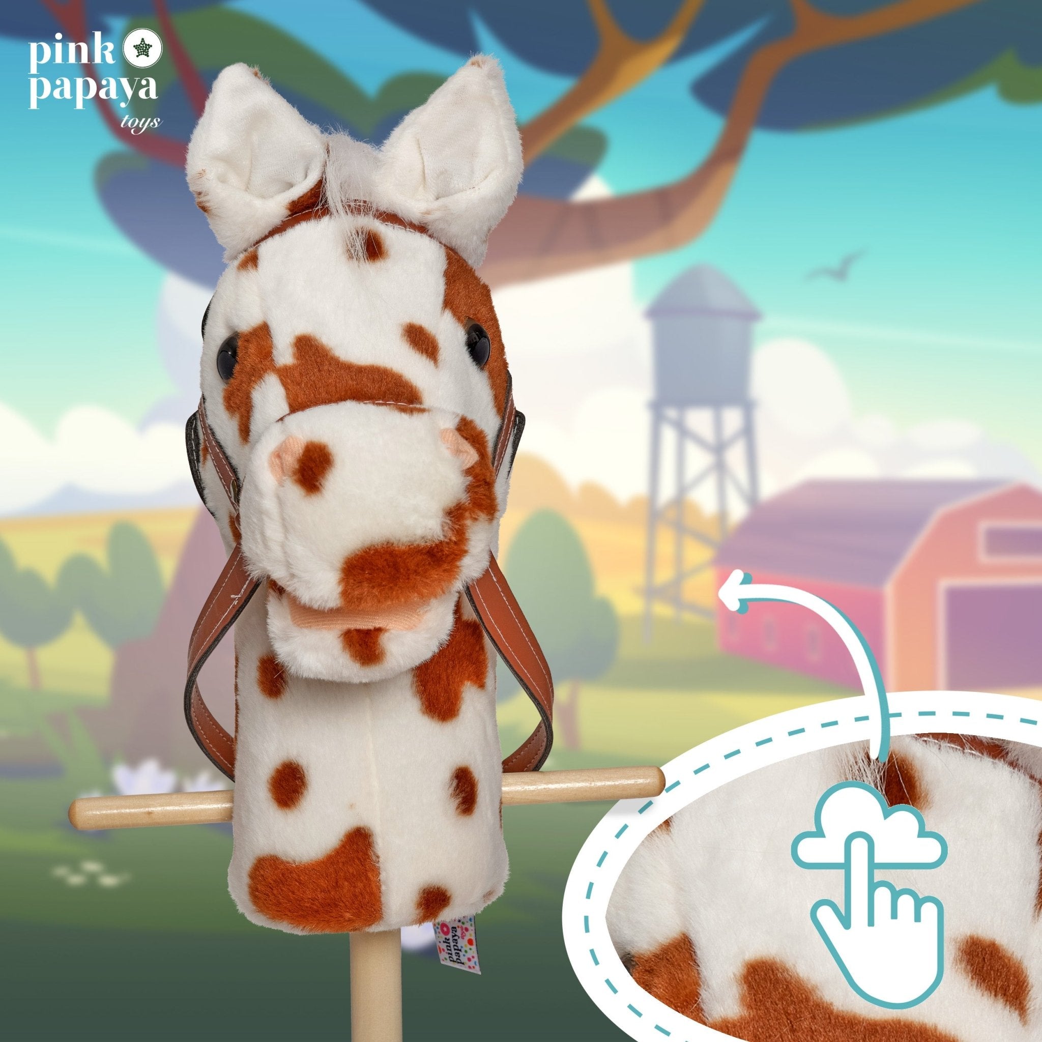 Steckenpferd Felix, mit Soundeffekten