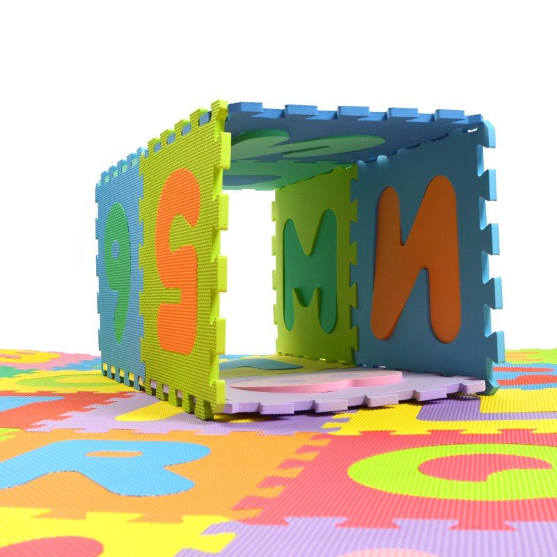Pink Papaya EVA Puzzlematte "Kids Zone" = 36 Felder (A-Z & 0-9 + Rand)