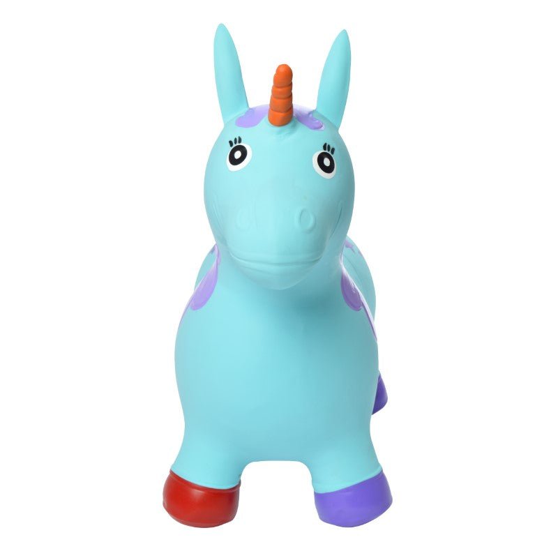 Pink Papaya Hüpftier Einhorn Blau - Bobby