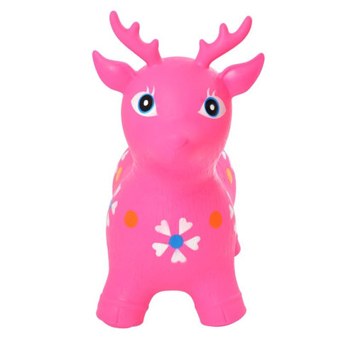 Pink Papaya Hüpftier Reh Pink - Daisy - Pink Papaya Toys