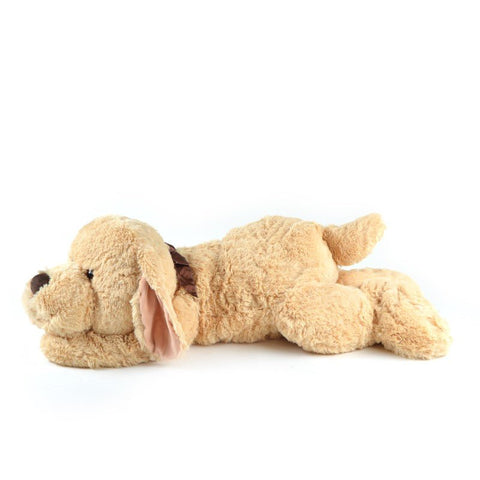 Riesen-Hund Lucy, 100cm XXL Kuscheltier in hellbraun - Pink Papaya Toys