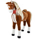 Spielpferd zum Reiten - Stehpferd GIANT ELSA 125 cm