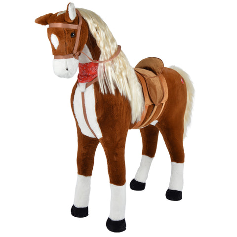 Spielpferd zum Reiten - Stehpferd GIANT ELSA 125 cm