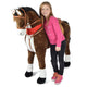 Spielpferd zum Reiten - Stehpferd GIANT HERKULES 125 cm