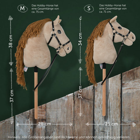 Hobby Horse "Dunja" - Beige