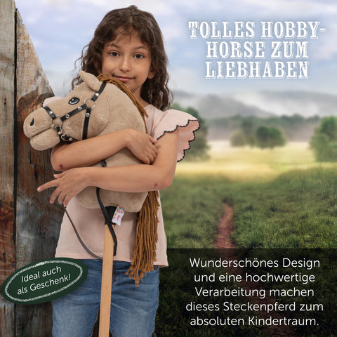 Hobby Horse "Dunja" - Beige