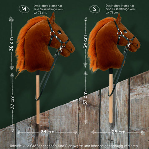 Hobby Horse - "Merle" - Red