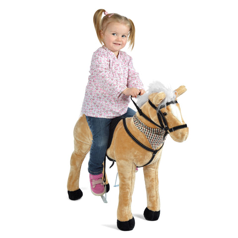 Cheval de jeu pour l'équitation - cheval debout MARY 75 cm