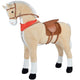 Spielpferd zum Reiten - Stehpferd GIANT STERNCHEN 125 cm