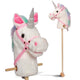 Steckenpferd, Rainbow, Einhorn mit Soundeffekten - Pink Papaya Toys