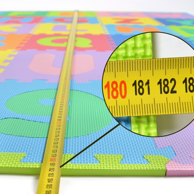 Pink Papaya EVA Puzzlematte "Kids Zone" = 36 Felder (A-Z & 0-9 + Rand)