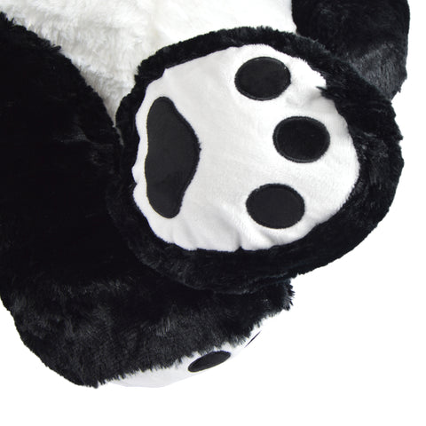 Teddybär / Panda Pan Tao, 100cm XXL Teddy-Plüschbär in schwarz-weiss