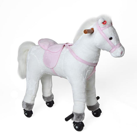 Reitpferd auf Rollen LOLA, 70 cm - Pink Papaya Toys