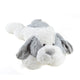 Riesen-Hund Lou, 100cm XXL Kuscheltier in weiß/grau - Pink Papaya Toys