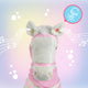 Spielpferd zum Reiten - Stehpferd GIANT LUNA 125 cm - Pink Papaya Toys