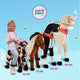 Spielpferd zum Reiten - Stehpferd POLLY 75 cm - Pink Papaya Toys